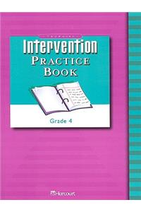 Trophies: Intervention Practice Book (Consumable) Grade 4