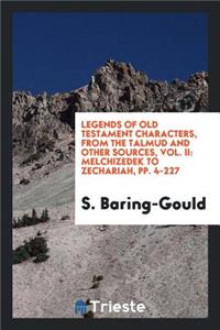 Legends of Old Testament Characters