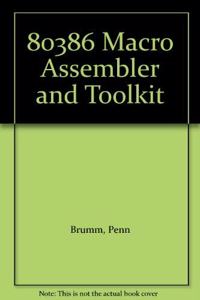 Brumm: âˆ—80386 Macroâˆ— Assembler & Toolkit (pr Only)
