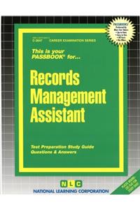 Records Management Assistant