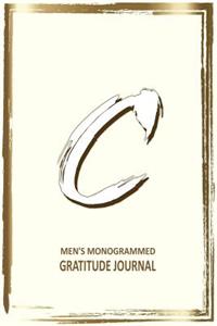C Men's Monogrammed Gratitude Journal