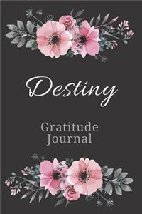Destiny Gratitude Journal