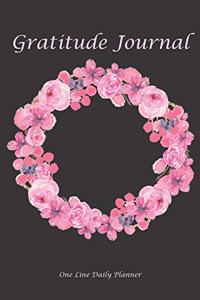 Gratitude Journal One Line Daily Planner