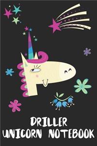 Driller Unicorn Notebook