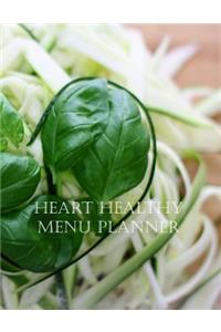 Heart Healthy Menu Planner