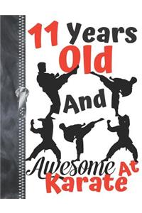 11 Years Old And Awesome At Karate