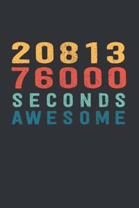 2 081 376 000 Seconds Awesome