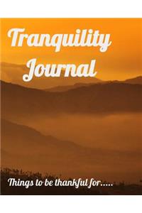 Tranquility Journal