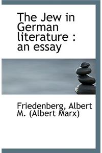 The Jew in German Literature