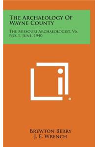 Archaeology of Wayne County