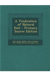 A Vindication of Natural Diet
