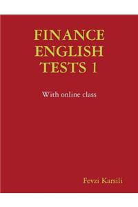 Finance English Tests 1