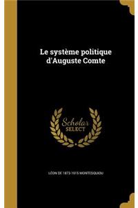 système politique d'Auguste Comte