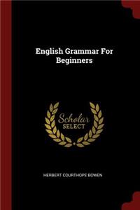 English Grammar For Beginners