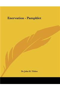 Enervation - Pamphlet