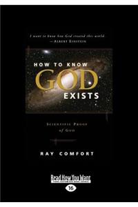 How to Know God Exists: Scientific Proof of God (Large Print 16pt)