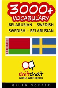 3000+ Belarusian - Swedish Swedish - Belarusian Vocabulary