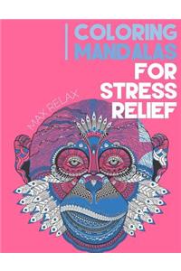 Coloring Mandalas for Stress Relief