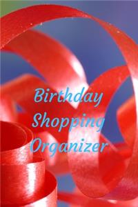 Birthday Shopping Organizer