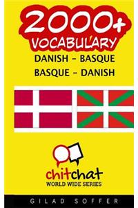 2000+ Danish - Basque Basque - Danish Vocabulary