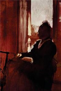 ''Woman at a Window'' by Edgar Degas - 1872