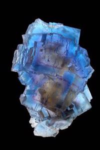 Fluorite from Illinois Crystal Gemstone Journal: 150 Page Lined Notebook/Diary