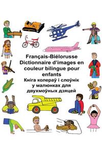 Français-Biélorusse Dictionnaire d'images en couleur bilingue pour enfants