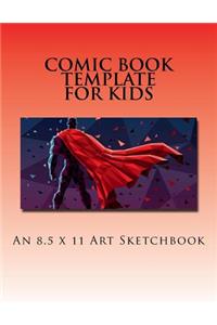 Comic Book Template for Kids