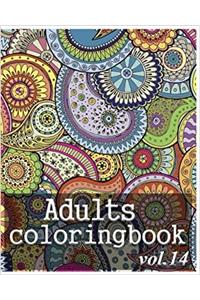 Adult Coloring Book: Stress Relieving Coloring Book: 14