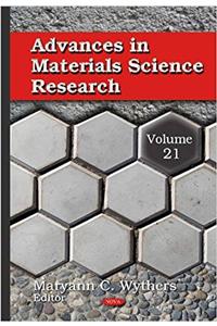 Advances in Materials Science Research