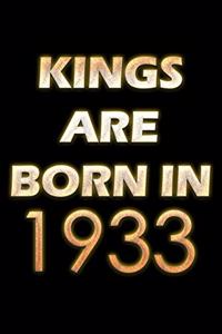 Kings Are Born In 1933 Notebook