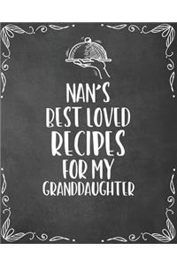 Nan's Best Loved Recipes For My Granddaughter