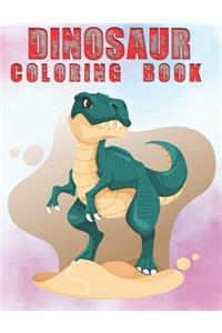Dinosaur coloring book