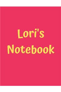 Lori's Notebook