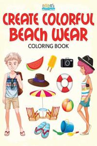 Create Colorful Beach Wear Coloring Book