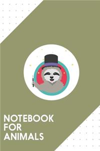 Notebook for Animals