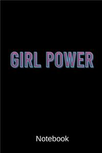 Girl Power Notebook: Lined Journal With 120 Pages