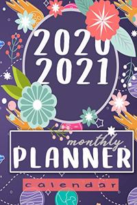 2020-2021 Monthly Planner