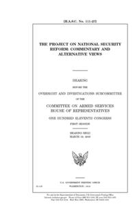 The Project on National Security Reform