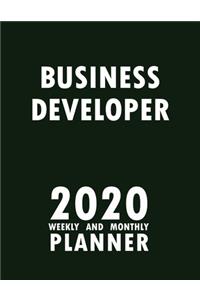 Business Developer 2020 Weekly and Monthly Planner