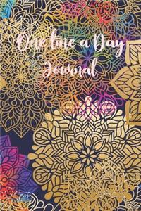One Line A Day Journal