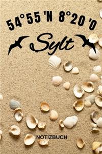 Sylt Notizbuch