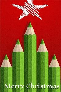 Christmas Notebook, Memory Book to Write or Draw, (Xmas), 6x9, 100 Beautiful Pages