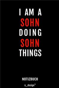 Notizbuch für Söhne / Sohn
