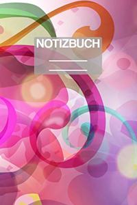 Notizbuch A5 Muster Blumen Abstract Abstrakt