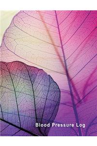 Low Vision Blood Pressure Log Book