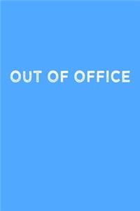 Out of Office Travel Meme Notebook