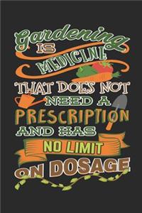 2019 Gardening Is My Medicine Page a Day Personal Planner