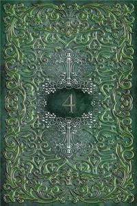 Monogram 4 Blank Book