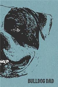 Bulldog Dad Notebook